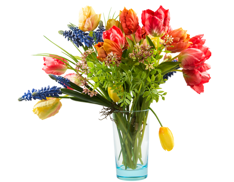 Flower Bouquet in Vase