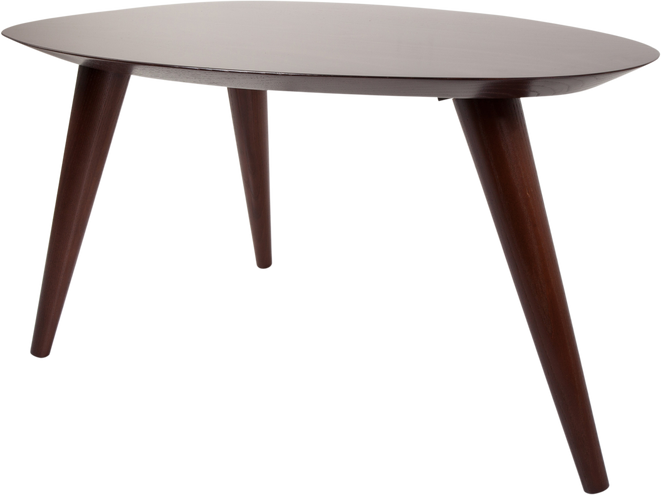 #6434 Brown table isolated on a transparent background